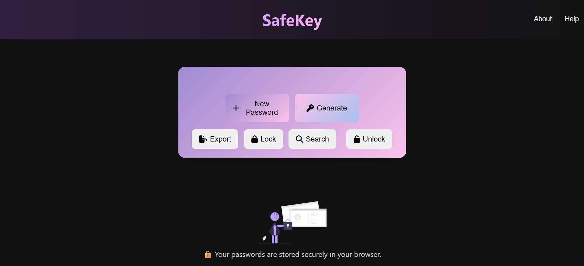 Safe Key Passcode App Synth Studio — Web & App Development